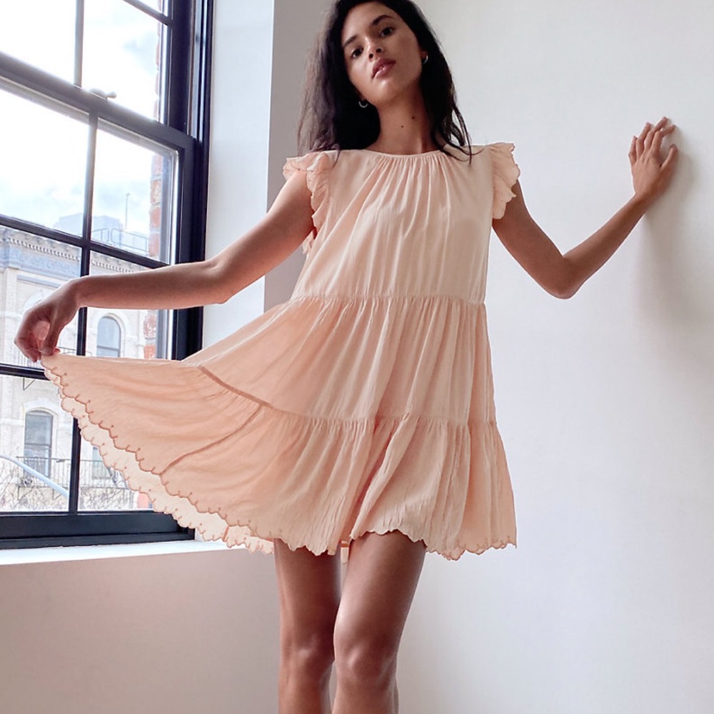 Tiered babydoll mini dress - Artizia